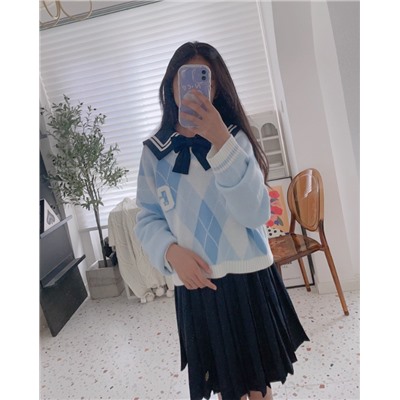 Вязаный свитер для девочек. Экспорт