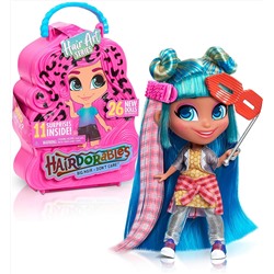 Hairdorables Collectible Doll Hair Art Series 5, styles and case colors may vary, each sold separately, by Just Play