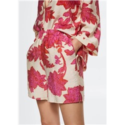 Short estampado floral -  Mujer | MANGO OUTLET Melilla