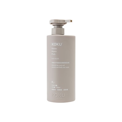 [KOKU] Маска для волос К3 ВОССТАНОВЛЕНИЕ с минеральной морской грязью Mineral Sea Mud Soft Smooth&Fluffy Hair Mask, 500 мл