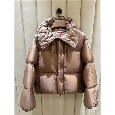 Женский короткий  пуховик MONCLE*R   Top реплика 1:1