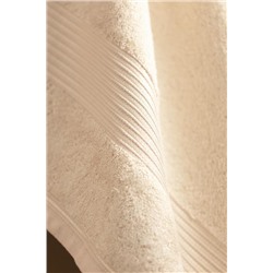 Clarette Banyo Havlusu - Bej - 90x150 cm