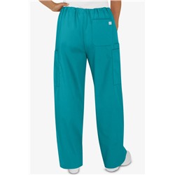 Butter-Soft Core by UA™ Unisex 4-Pocket Drawstring Scrub Pants - Tall  Цвет TEAL
