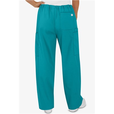 Butter-Soft Core by UA™ Unisex 4-Pocket Drawstring Scrub Pants - Tall  Цвет TEAL