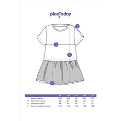 Платье PLAYTODAY, 1121541