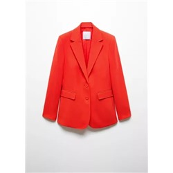 Americana traje recta