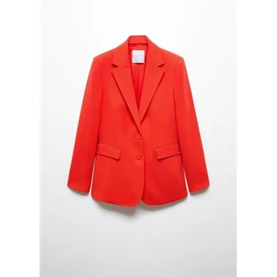 Americana traje recta