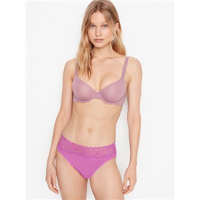 VICTORIA'S SECRET Lace Waist Cotton Brief Panty