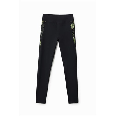 Leggings transparencias laterales