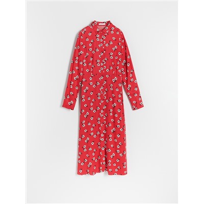 Hemdblusenkleid aus Viskose