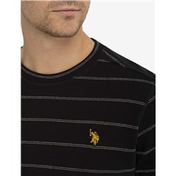 YARN DYE STRIPE THERMAL