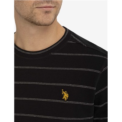 YARN DYE STRIPE THERMAL