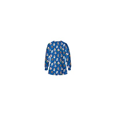 UA Christmas Crush Royal Print Scrub Jacket