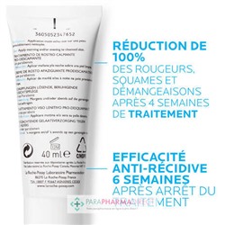 La Roche Posay Kerium DS Crème - Soin Visage Apaisant Pro-Desquamant 40ml