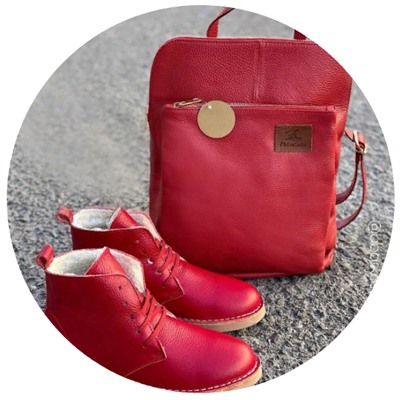 Ab.Zapatos 4619/2 granate+PELLE Mochibol