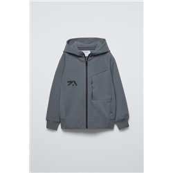 EMBOSSED SPORTY SWEATSHIRT