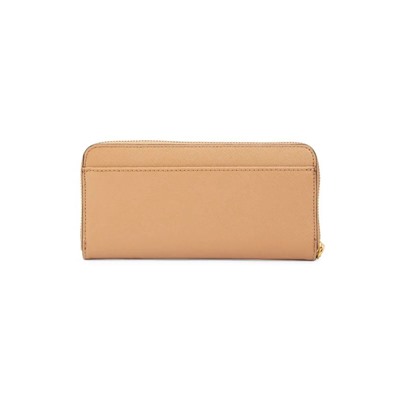 KARL LAGERFELD PARIS Leather Zip Around Wallet