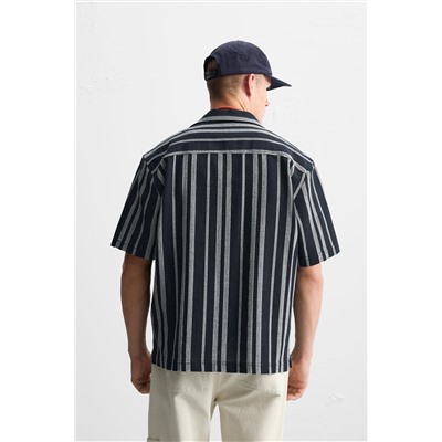 CAMISA ESTRUCTURA RAYAS