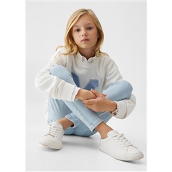 Jeggings tiro alto elásticos