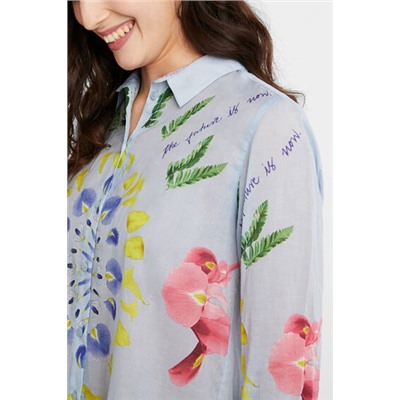 Camisa pinceladas étnica