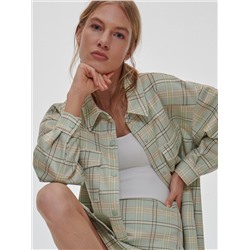 Karierte Hemdjacke