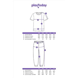 Костюм (Футболка+Брюки) PLAYTODAY, 1088561