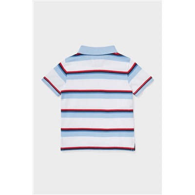 Poloshirt - gestreift