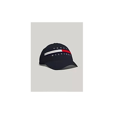 Flag Stripe Logo Baseball Cap