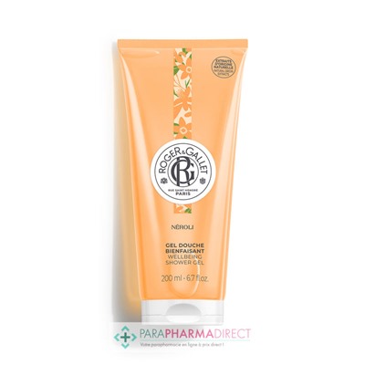 Roger & Gallet Lot Gel Douche Bienfaisant Néroli & Rose 200 ml