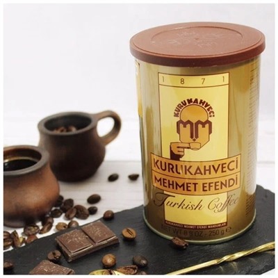 Kurukahveci Mehmet Efendi банка 250 г + 162₽