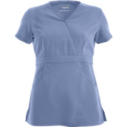 Advantage STRETCH by Butter-Soft™ Mock Wrap Scrub Top
