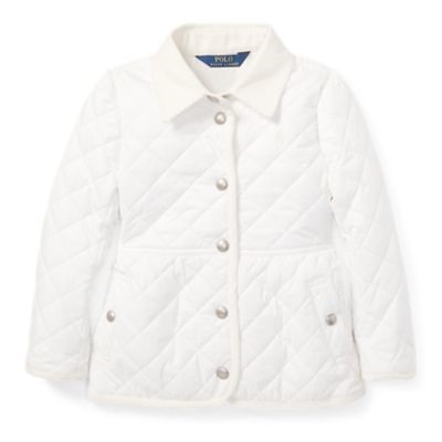 GIRLS 2-6X Quilted Barn Jacket