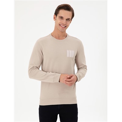 Erkek Taş Sweatshirt