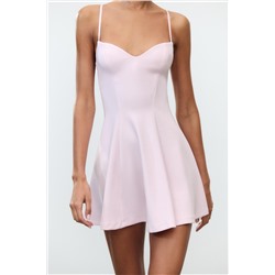 DRESS WITH SWEETHEART NECKLINE