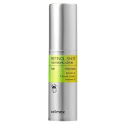 [CELIMAX] THE VITA-A RETINOL SHOT THIGHTENING SERUM Сыворотка для лица ПОДТЯГИВАЮЩАЯ/РЕТИНОЛ/СПИКУЛЫ, 30 мл