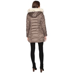 Quilted Puffer w/ Fur Hood