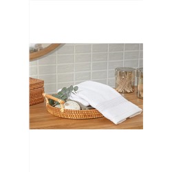 English Home Deluxe Pamuklu Low Twist El Havlusu 30x50 Cm Beyaz 10033979
