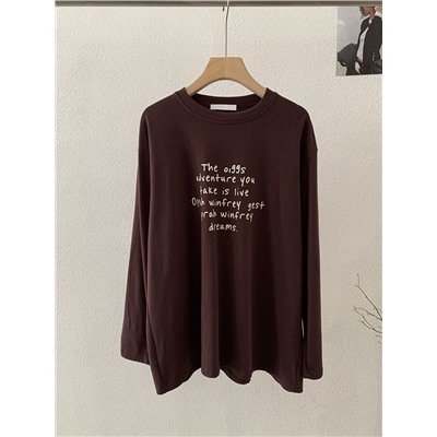 Женский утепленный лонгслив  Модель овер