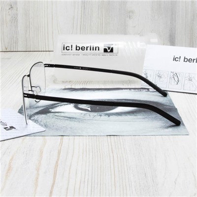 IB00012 - Оправа ic!Berlin Khamseen black + футляр
