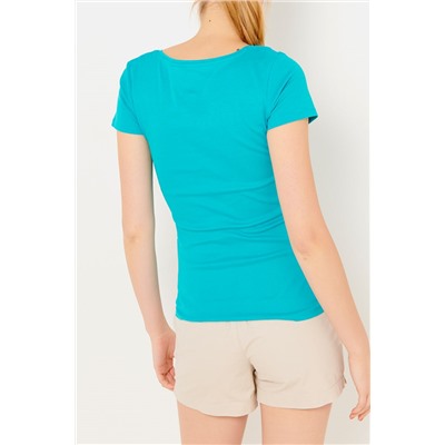 Camiseta Turquesa