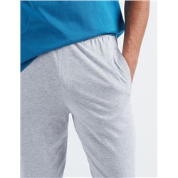 Pyjamas Trousers, Men, Light Grey