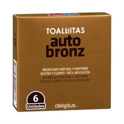 Однодозовые салфетки для автозагара Deliplus