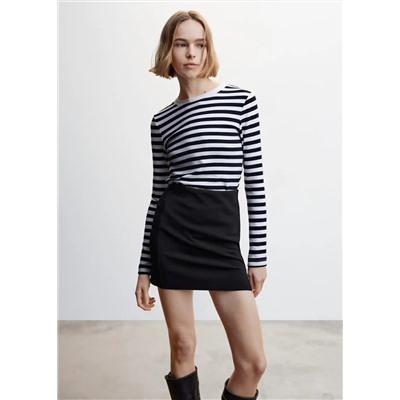Falda midi abertura -  Mujer | MANGO OUTLET Melilla