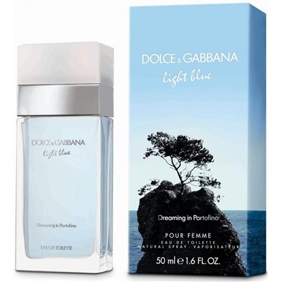 DOLCE & GABBANA LIGHT BLUE DREAMING IN PORTOFINO edt (w) 50ml