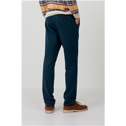 Pantalón recto Azul marino jaspeado