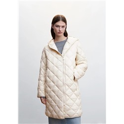 Anorak acolchado capucha -  Mujer | MANGO OUTLET Melilla