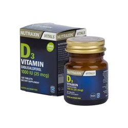 Витамин D3 Nutraxin 1000IU (25мкг), 120 таблеток