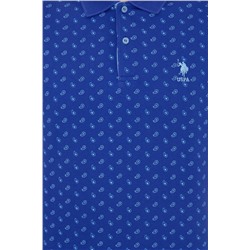 Erkek Mavi Polo Yaka Tişört