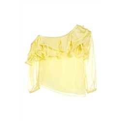 Top Amarillo claro