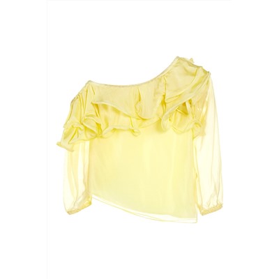 Top Amarillo claro